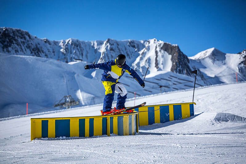 Funpark mit S-Welle